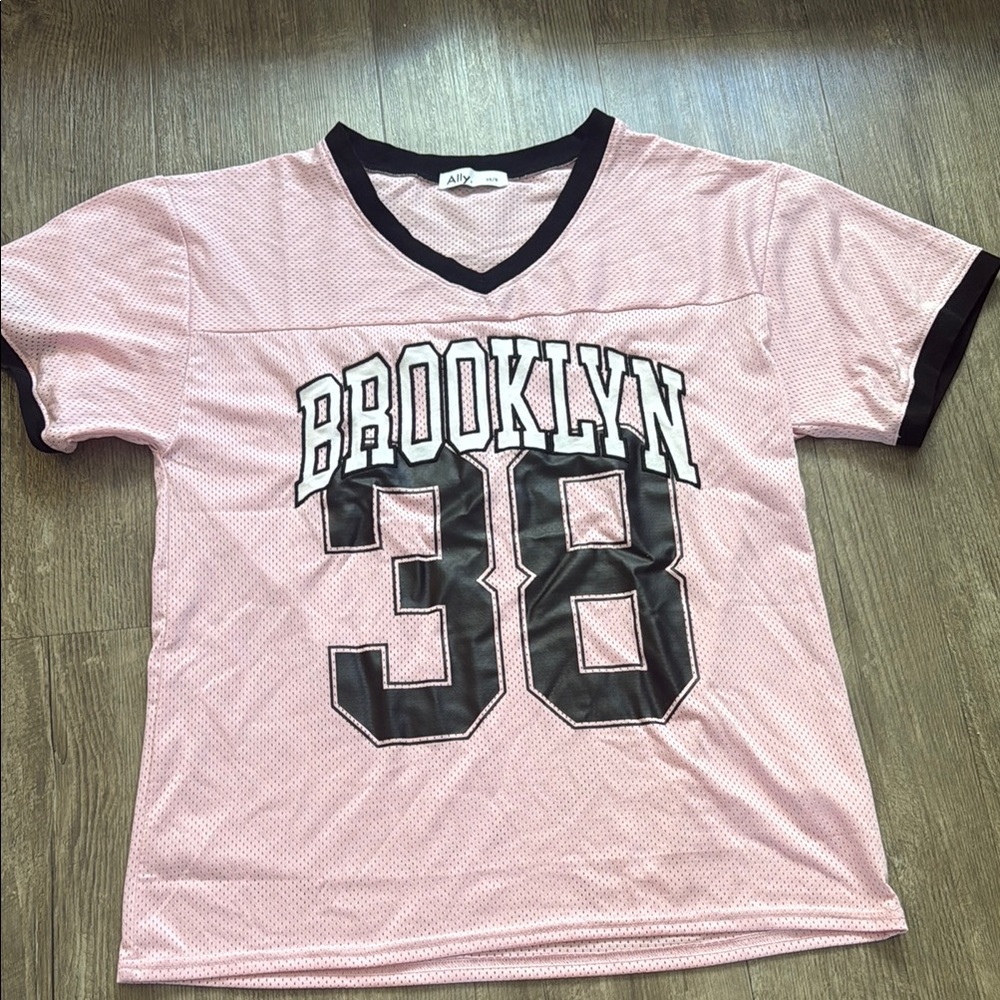 Ally Fashion Pink and Black Brooklyn Jersey